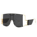 Hot style fashion punk style metal frame sunglasses shot sunglasses